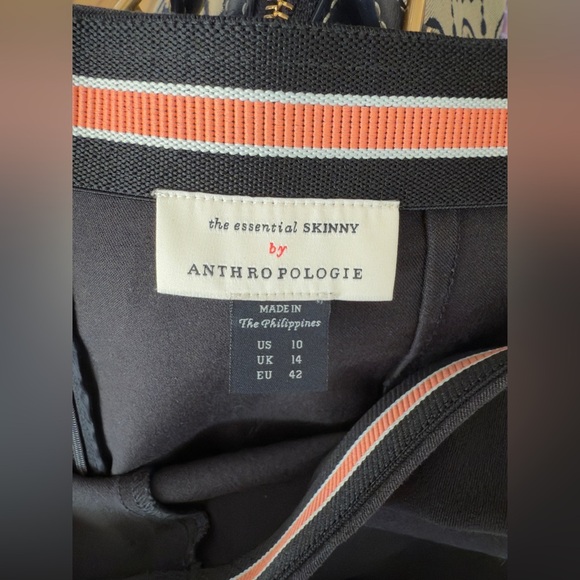 Anthropologie The Essential Skinny Pants size 10 - Picture 5 of 7